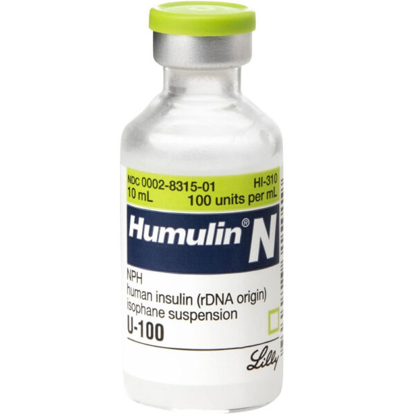 Humulin N Vials (100 Units/mL)